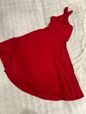 Elegant Halter Neck A-Line Dress